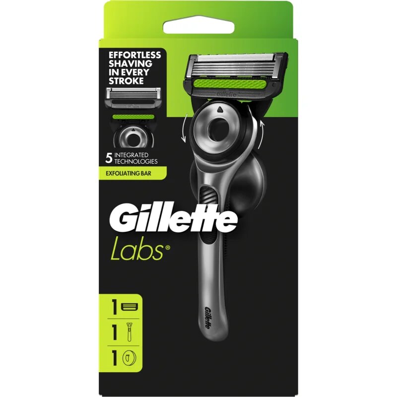Gillette Labs borotva tartóval a zuhanyozáshoz 1 db