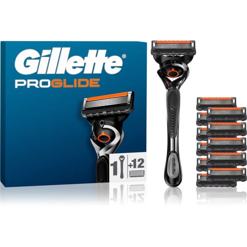 Gillette ProGlide borotva + tartalék pengék 13 db