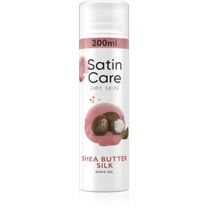 Gillette Satin Care borotválkozási gél hölgyeknek Shea Butter 200 ml