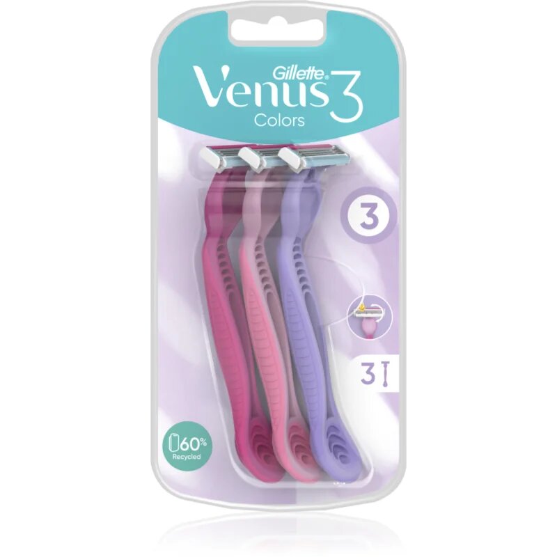 Gillette Venus 3 Plus eldobható borotva 3 db