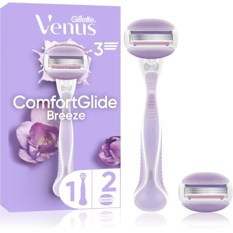Gillette Venus ComfortGlide Breeze borotva + tartalék pengék 1 db