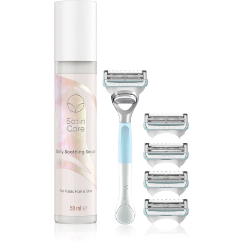 Gillette Venus For Pubic Hair&Skin szett borotválkozáshoz hölgyeknek