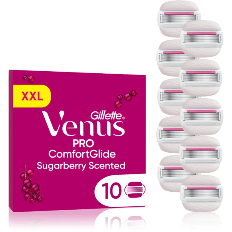 Gillette Venus PRO ComfortGlide Sugarberry tartalék pengék 10 db