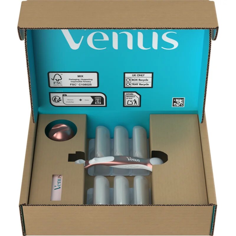 Gillette Venus PRO Smooth Sensitive borotválkozási készlet hölgyeknek 9 db