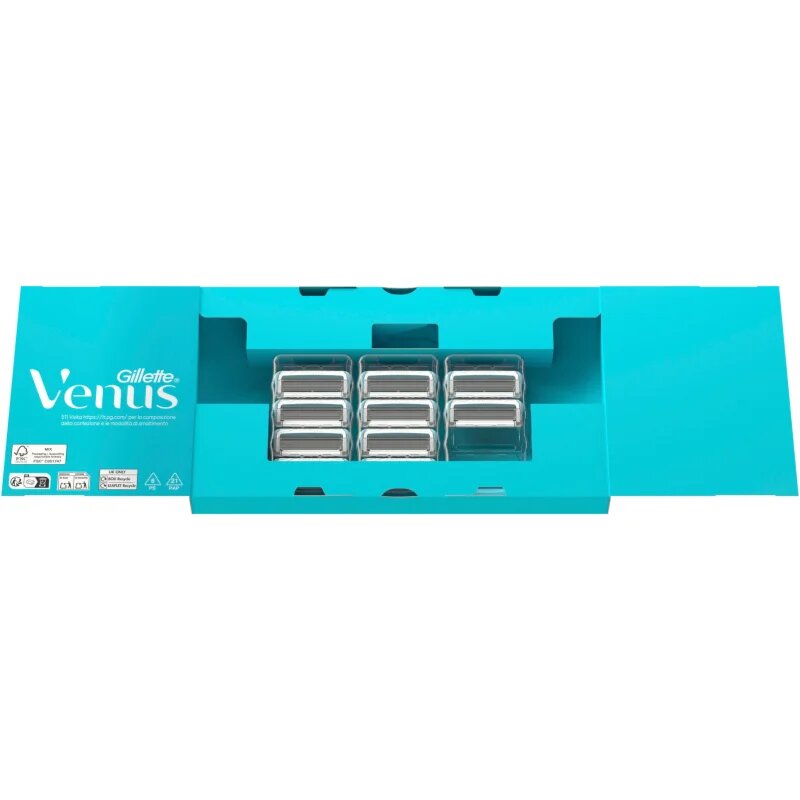 Gillette Venus Satin Care Pubic Hair&Skin tartalék pengék a bikinivonal szőrtelenítéséhez 10 db