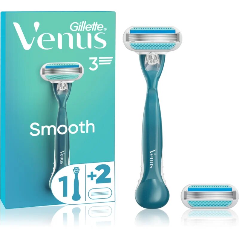 Gillette Venus Smooth Borotva + 2 tartalék fej 1 db