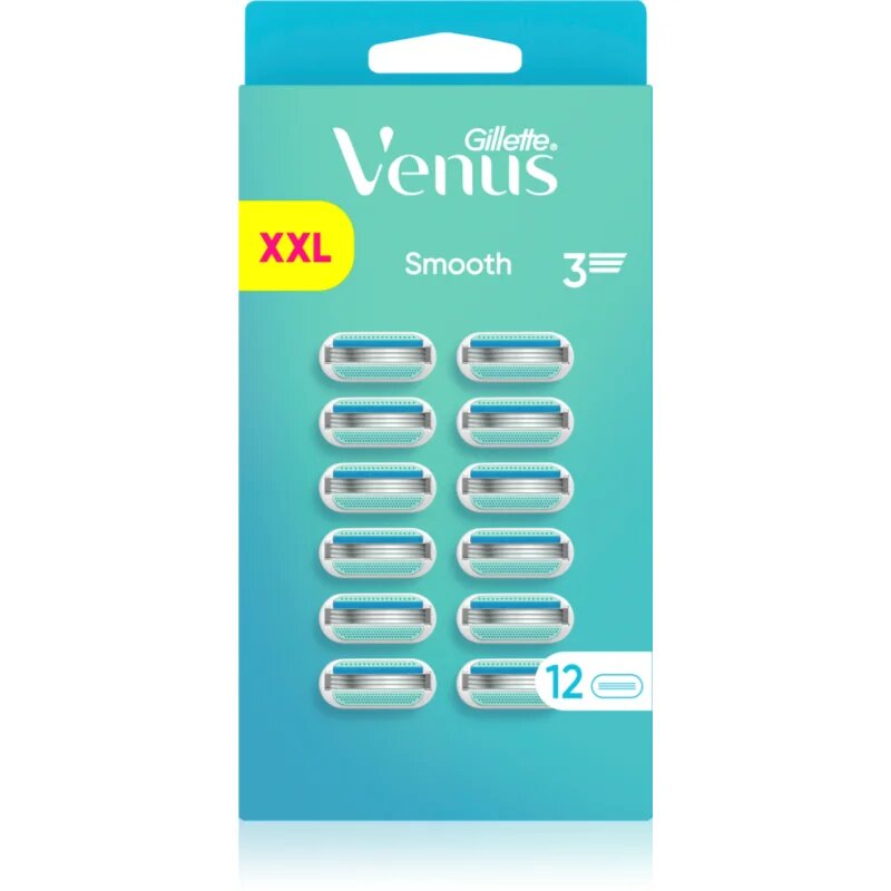 Gillette Venus Smooth tartalék pengék 12 db