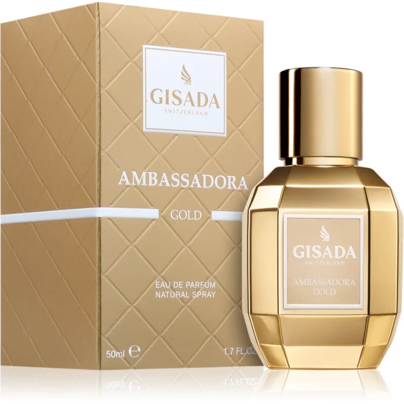 Gisada Ambassadora Gold Eau de Parfum hölgyeknek 50 ml