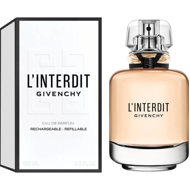 GIVENCHY L’Interdit Eau de Parfum utántölthető hölgyeknek 100 ml