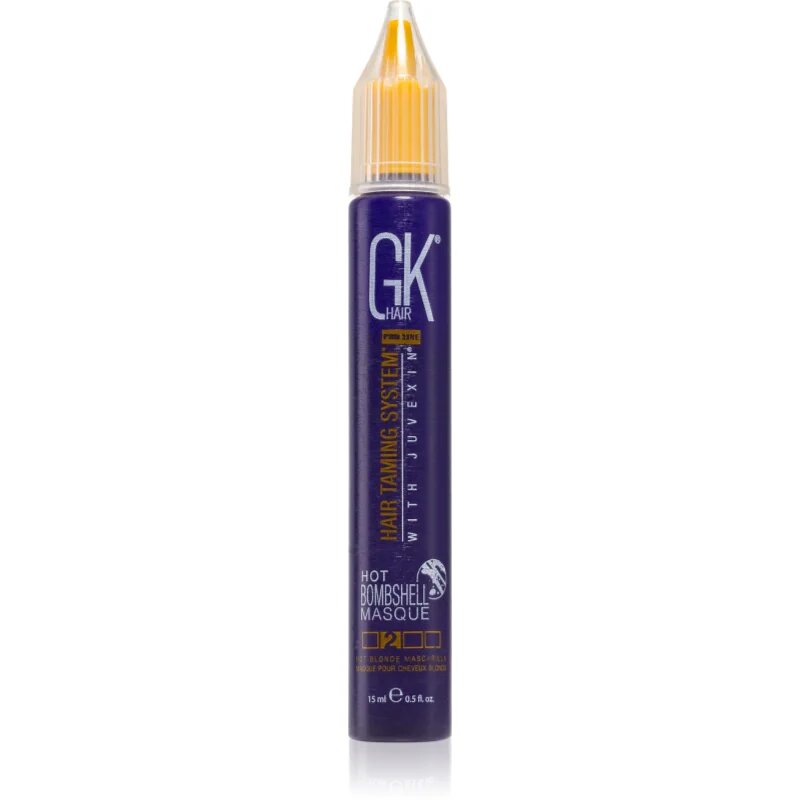 GK Hair Bombshell Hot Masque intenzív ápoló maszk szőke hajra 15 ml
