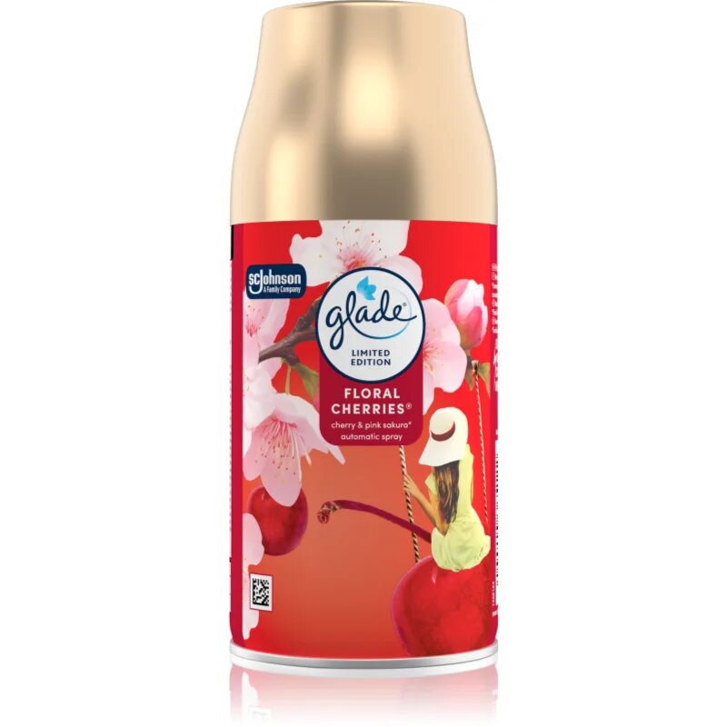 Glade Automatic Floral Cherries automatikus légfrissítő utántöltő 269 ml