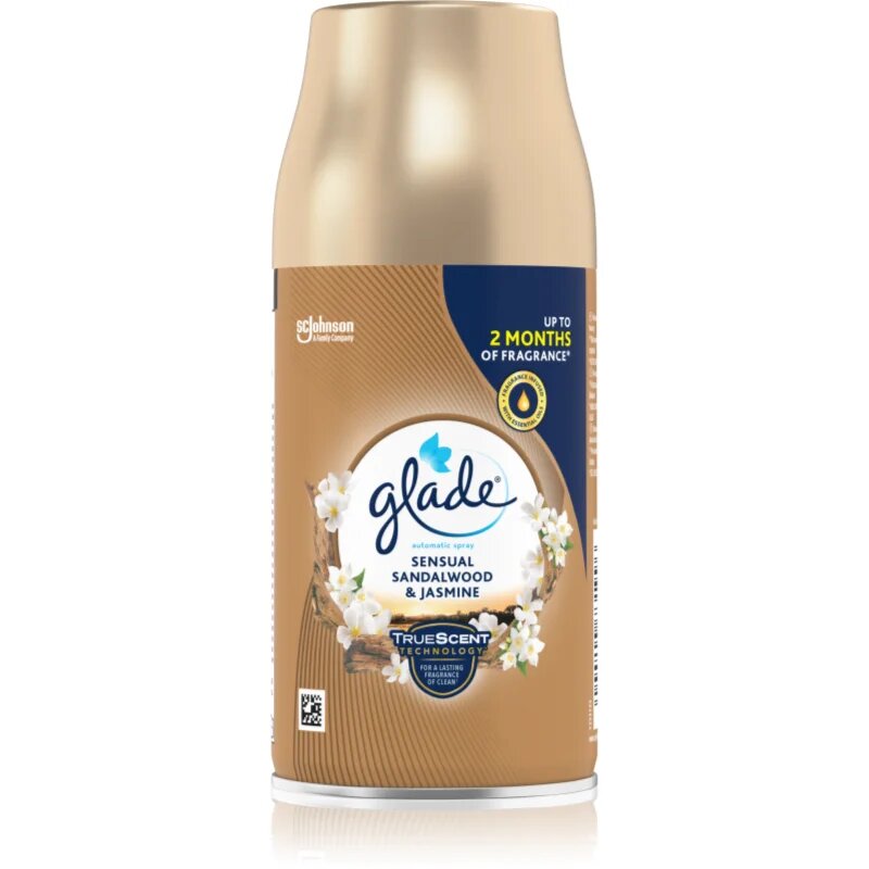 Glade Automatic Sensual Sandalwood & Jasmine automatikus légfrissítő utántöltő 269 ml