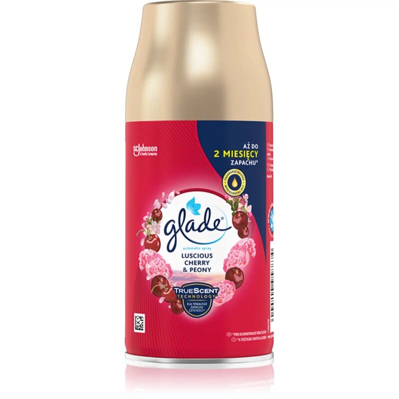 Glade Automatic Spray Luscious Cherry & Peony automatikus légfrissítő utántöltő 269 ml