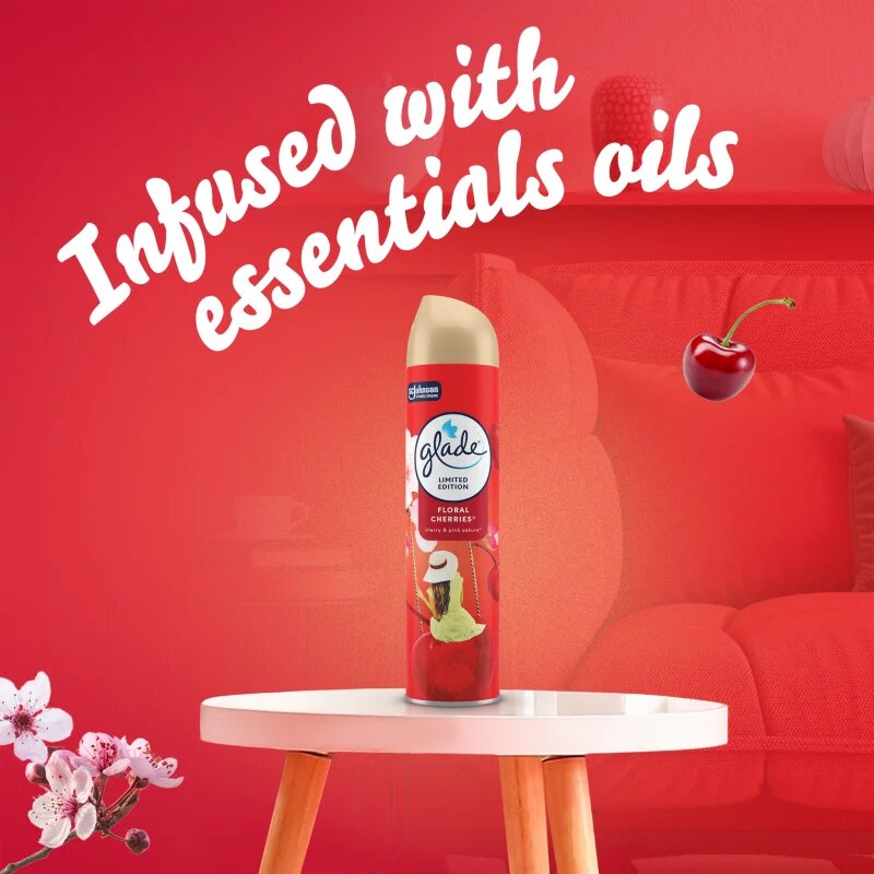 Glade Floral Cherries légfrissítő 300 ml
