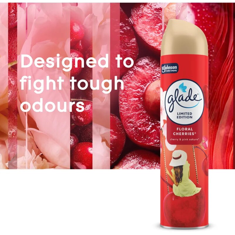 Glade Floral Cherries légfrissítő 300 ml