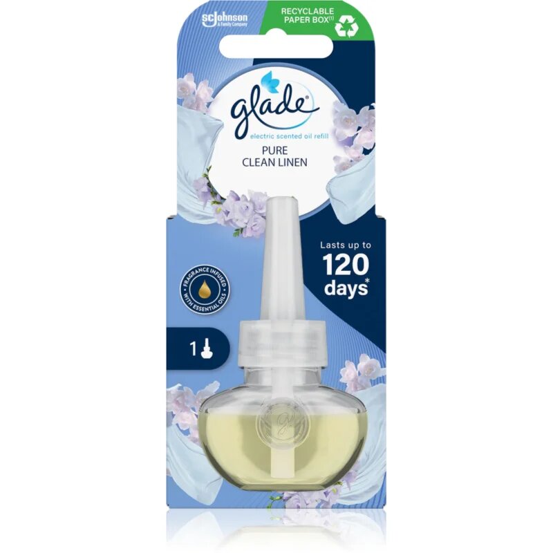 Glade Pure Clean Linen parfümolaj elektromos diffúzorba 20 ml