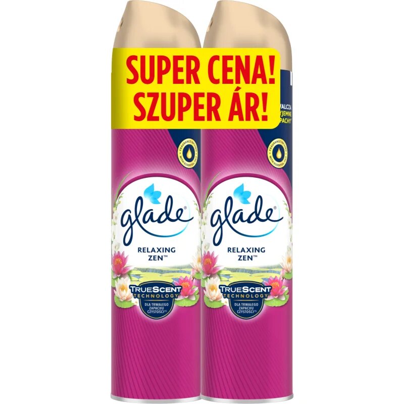 Glade Relaxing Zen légfrissítő duo 2x300 ml