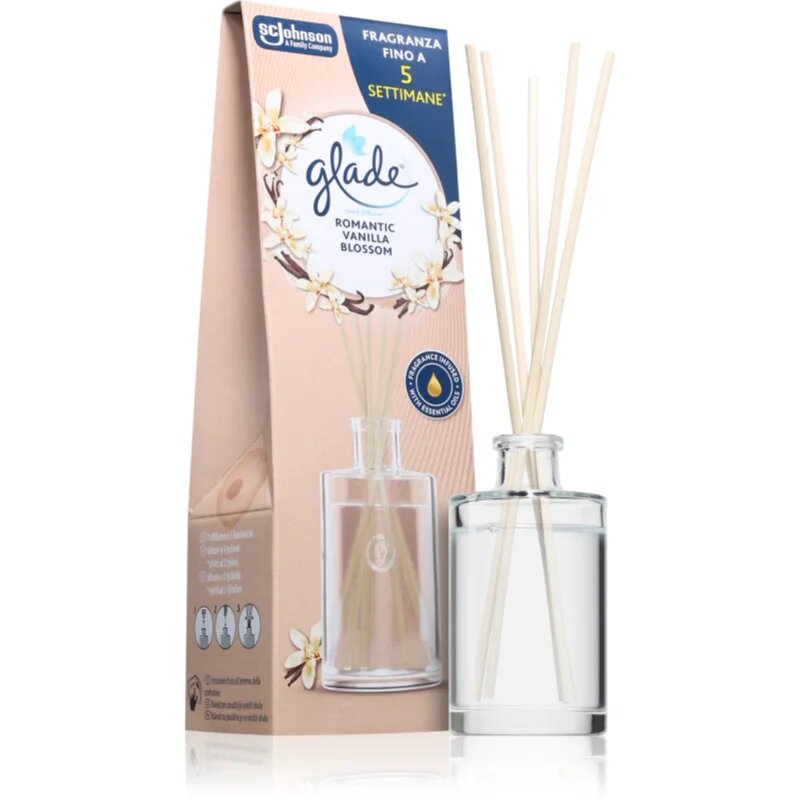 Glade Romantic Vanilla Blossom diffúzor 50 ml