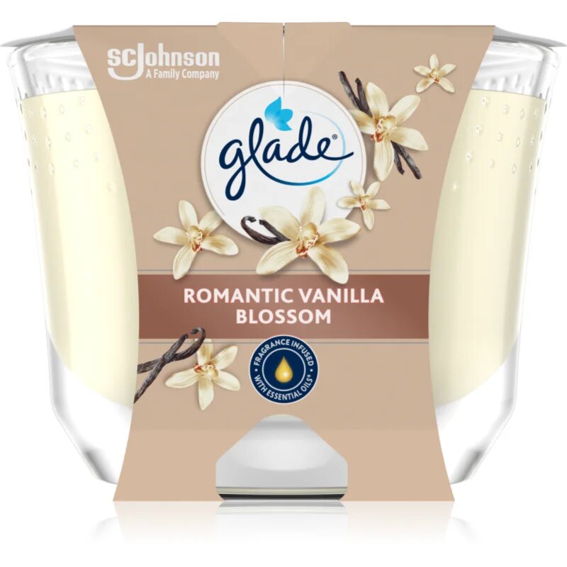 Glade Romantic Vanilla Blossom illatgyertya 204 g