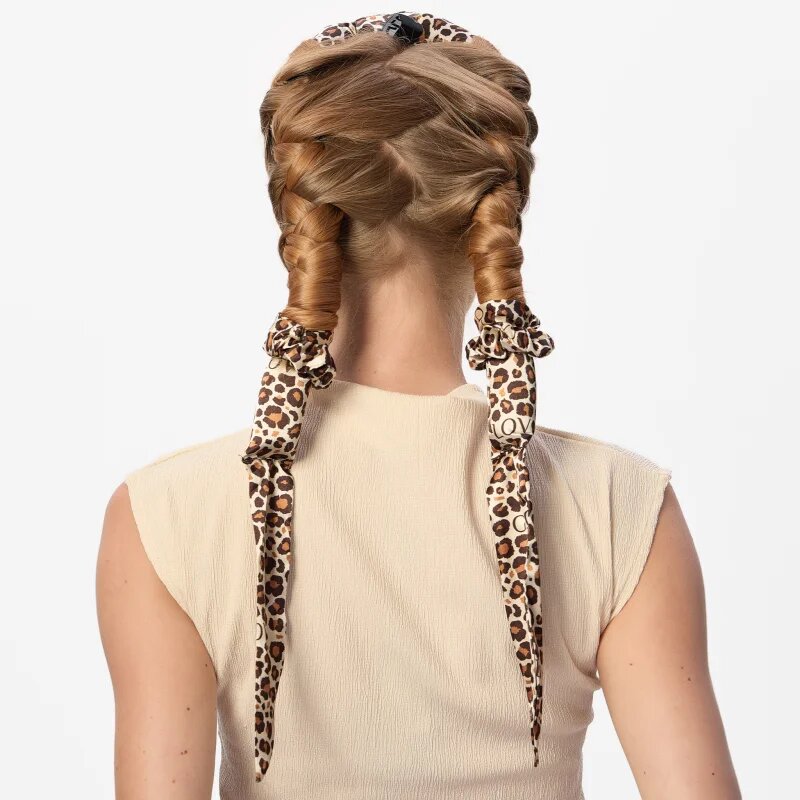 GLOV CoolCurl Satin Cheetah hajgöndörítő készlet 1 db