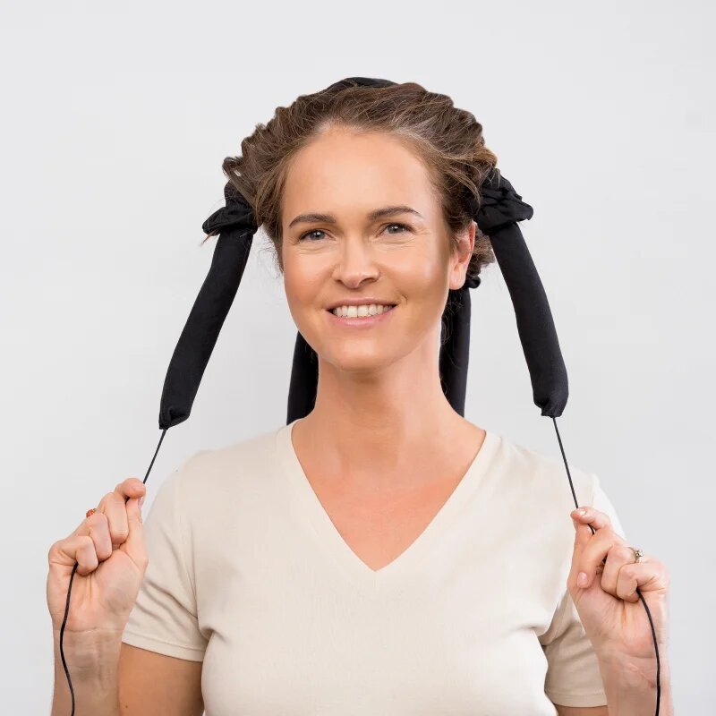 GLOV CoolCurl Spider Set hajkiegészítő hullámok formázására árnyalat Black 1 db