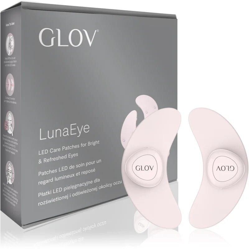 GLOV LunaEye Therapy Patches LED kezelőmaszk a szem alatti sötét karikákra 1 db