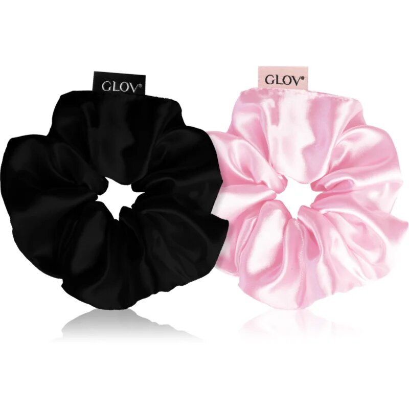 GLOV Scrunchies S hajgumik Pink/Black 2 db