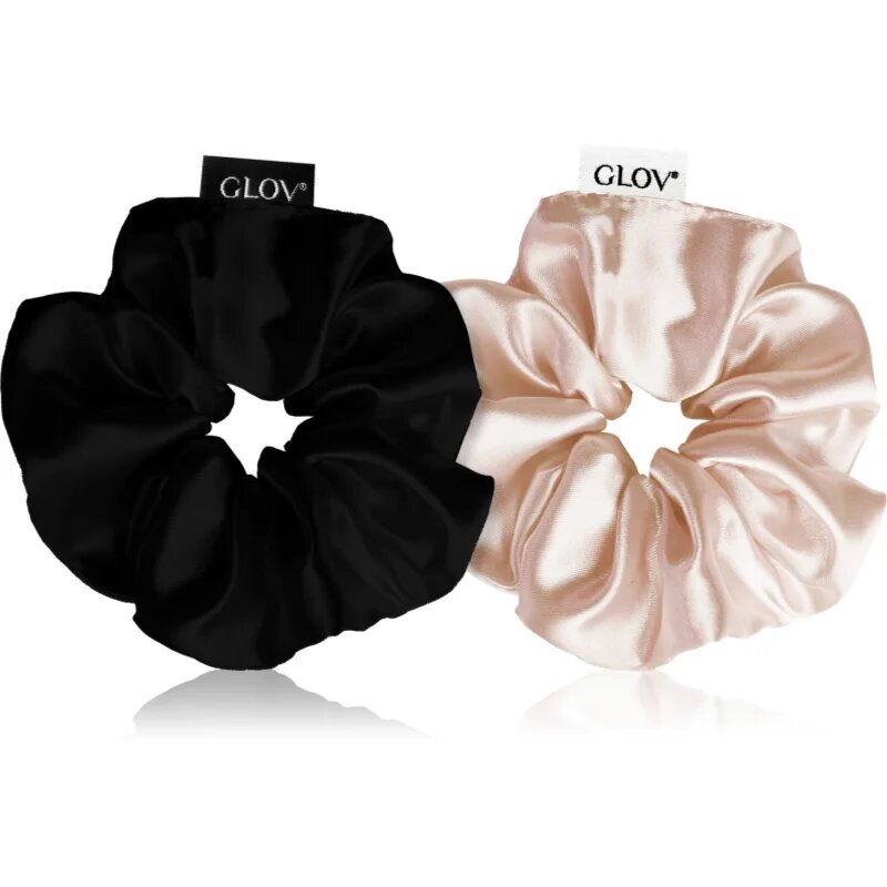 GLOV Scrunchies S hajgumik Sparkling Wine/Black 2 db