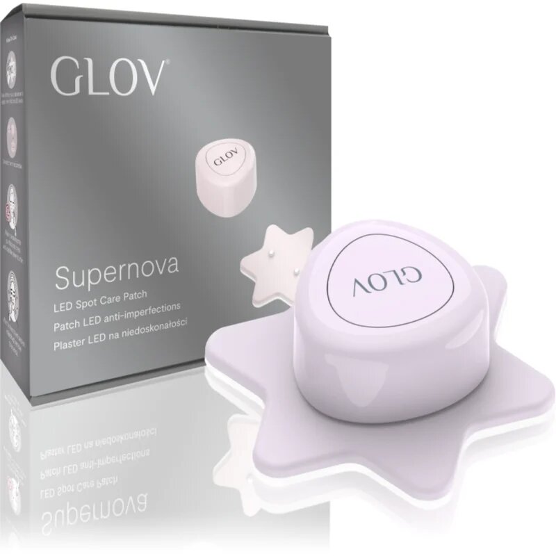GLOV Supernova Acne Spot Treatment Patch LED kezelőmaszk 1 db
