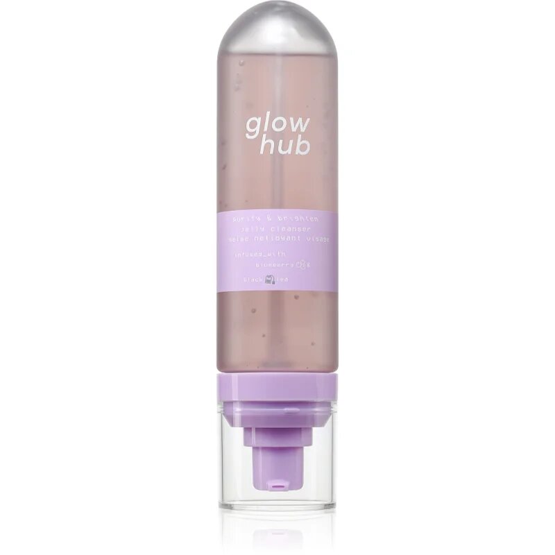 Glow Hub Purify & Brighten Fényesítő tisztító gél 120 ml