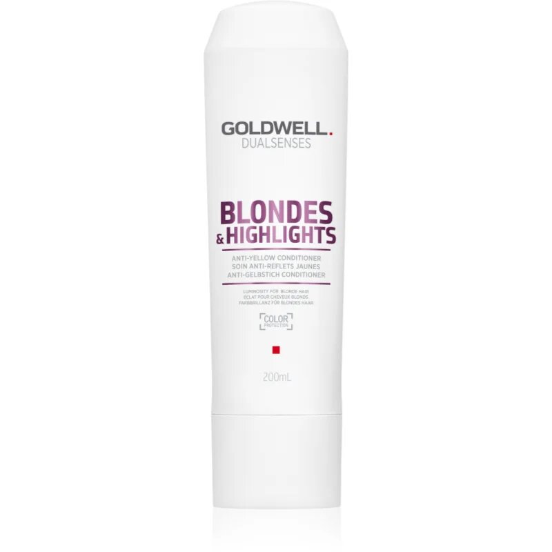 Goldwell Dualsenses Blondes & Highlights kondicionáló szőke hajra semlegesíti a sárgás tónusokat 200 ml