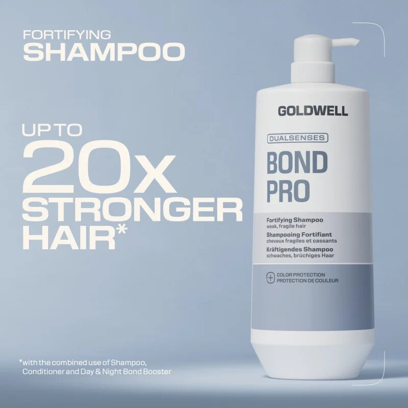 Goldwell Dualsenses Bond Pro Fortifying Shampoo erősítő sampon 1000 ml