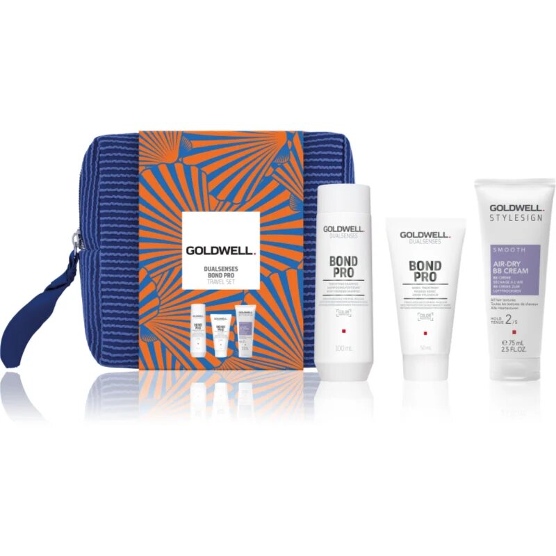 Goldwell Dualsenses Bond Pro utazási készlet a sérült töredezett hajra