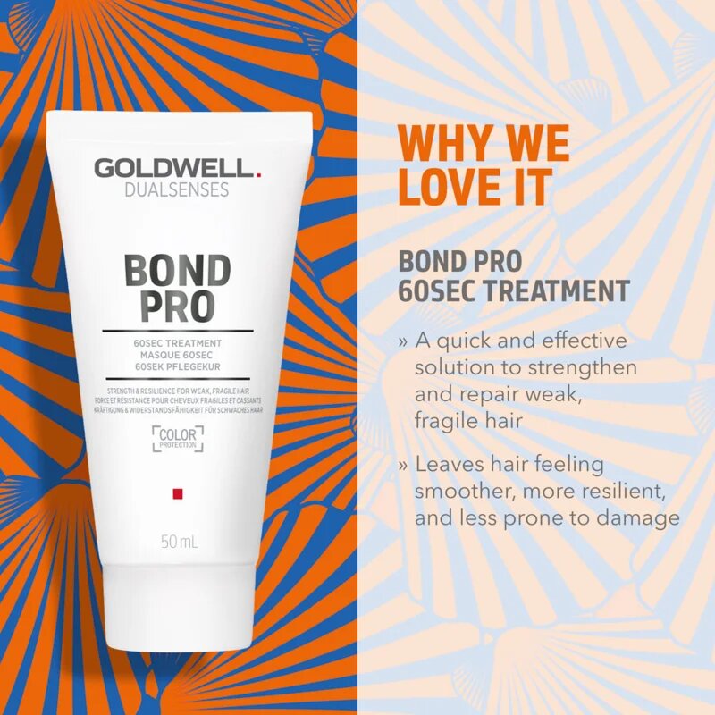 Goldwell Dualsenses Bond Pro utazási készlet a sérült töredezett hajra