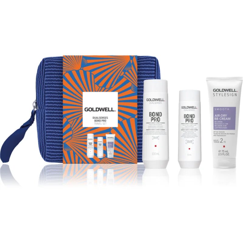 Goldwell Dualsenses Bond Pro utazási készlet a sérült töredezett hajra