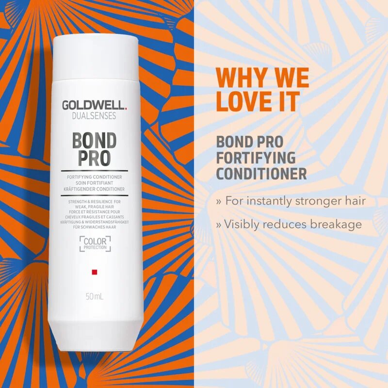 Goldwell Dualsenses Bond Pro utazási készlet a sérült töredezett hajra