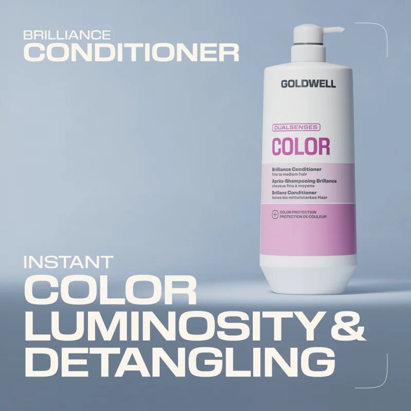 Goldwell Dualsenses Color Brilliance Conditioner kondicionáló a tündöklő hajszínért 1000 ml