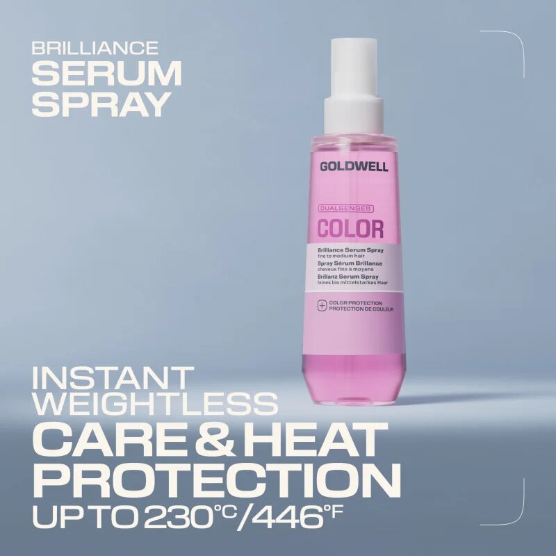 Goldwell Dualsenses Color Brilliance Serum Spray leöblítést nem igénylő szérum spray formában a tündöklő fényért 150 ml