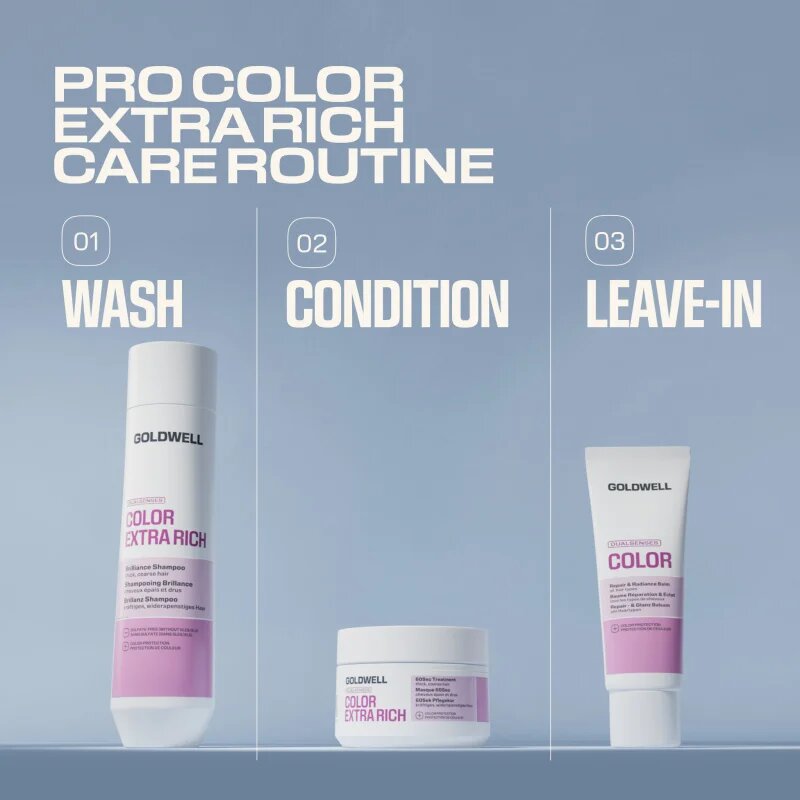 Goldwell Dualsenses Color Extra Rich 60Sec Treatment regeneráló ápolás a tündöklő hajszínért 200 ml