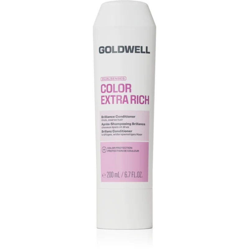 Goldwell Dualsenses Color Extra Rich Brilliance Conditioner kondicionáló a tündöklő hajszínért 200 ml
