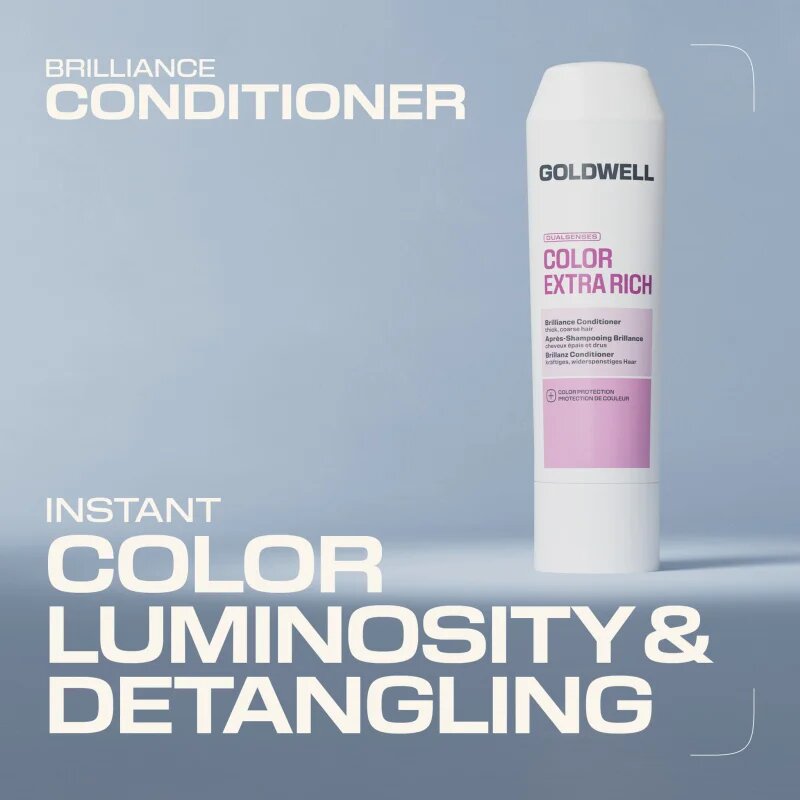 Goldwell Dualsenses Color Extra Rich Brilliance Conditioner kondicionáló a tündöklő hajszínért 200 ml