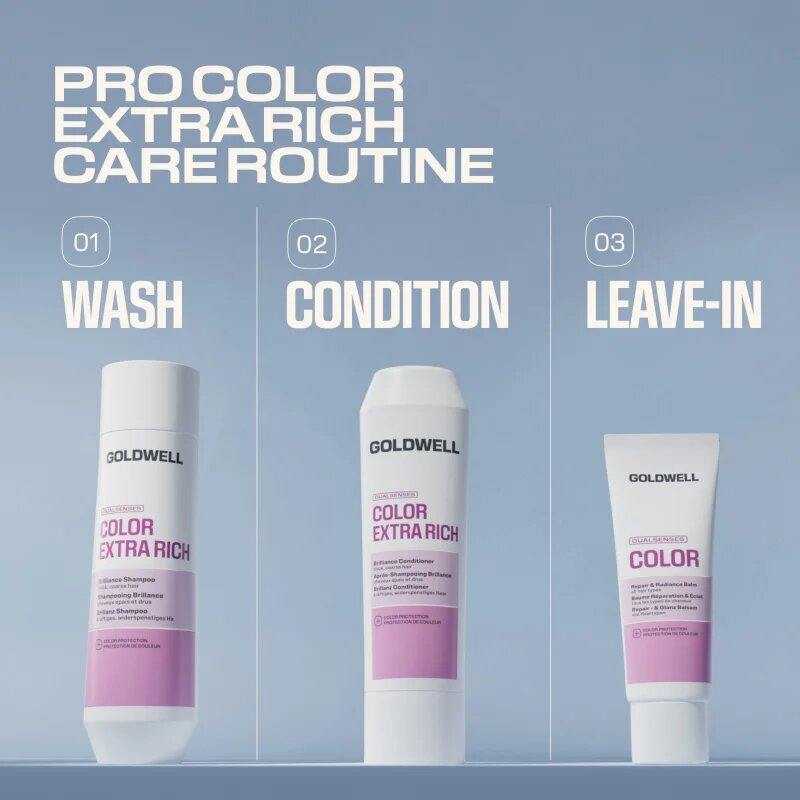 Goldwell Dualsenses Color Extra Rich Brilliance Shampoo sampon a tündöklő hajszínért 1000 ml