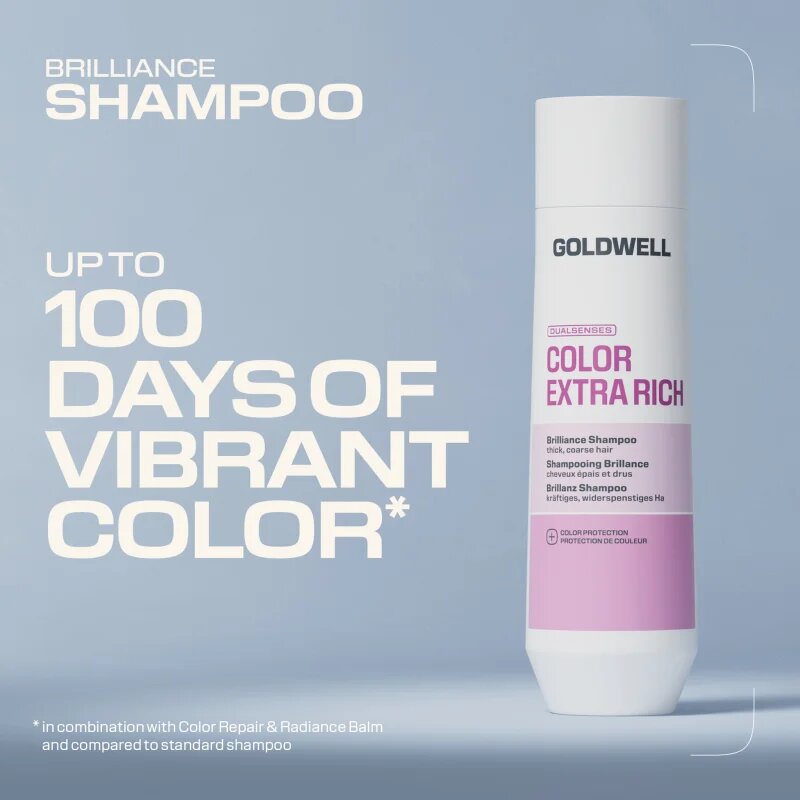 Goldwell Dualsenses Color Extra Rich Brilliance Shampoo sampon a tündöklő hajszínért 250 ml