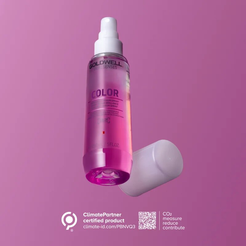 Goldwell Dualsenses Color leöblítést nem igénylő szérum spray formában a festett haj védelméért és fényességéért 150 ml