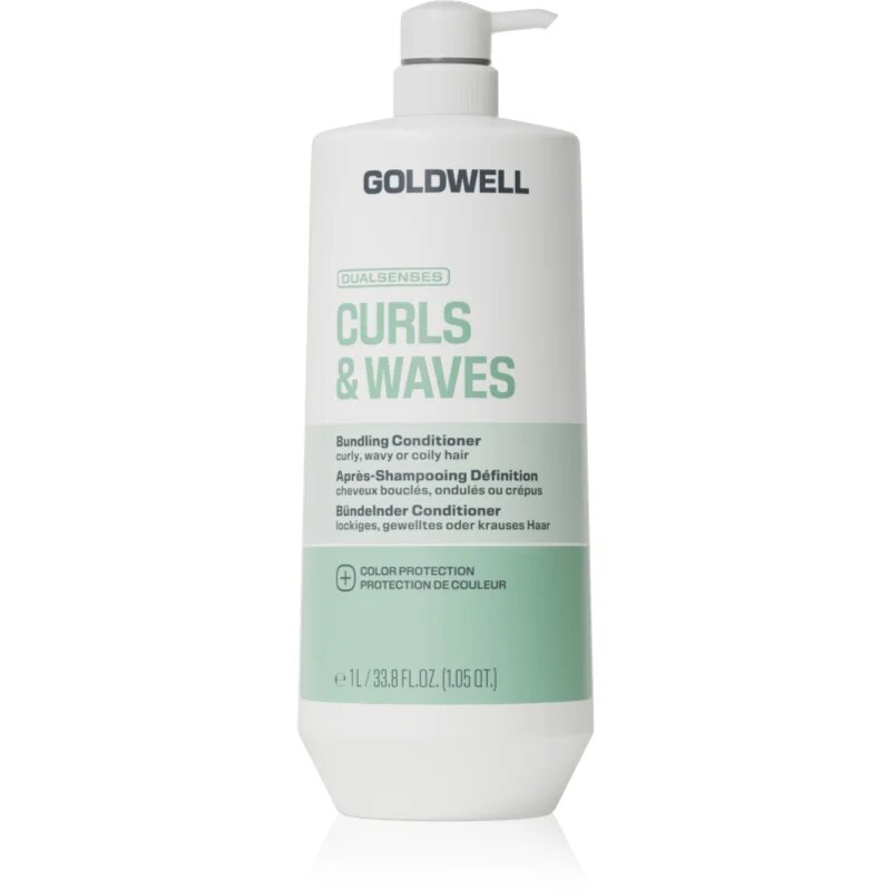 Goldwell Dualsenses Curls & Waves Bundling Conditioner kondicionáló a hullámos és göndör hajra 1000 ml