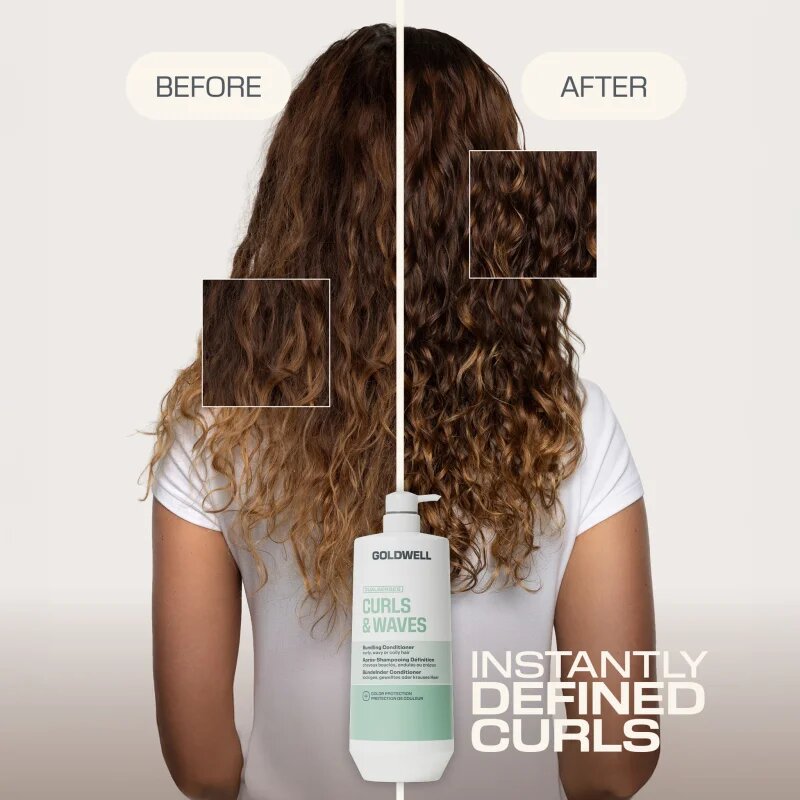 Goldwell Dualsenses Curls & Waves Bundling Conditioner kondicionáló a hullámos és göndör hajra 1000 ml