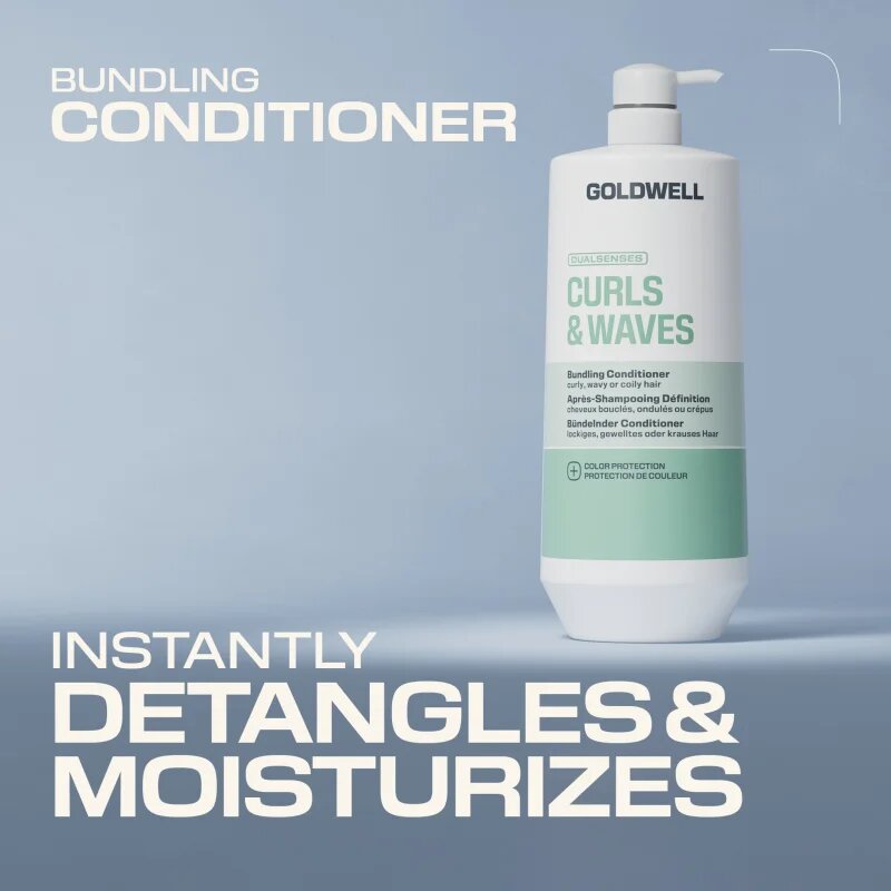 Goldwell Dualsenses Curls & Waves Bundling Conditioner kondicionáló a hullámos és göndör hajra 1000 ml