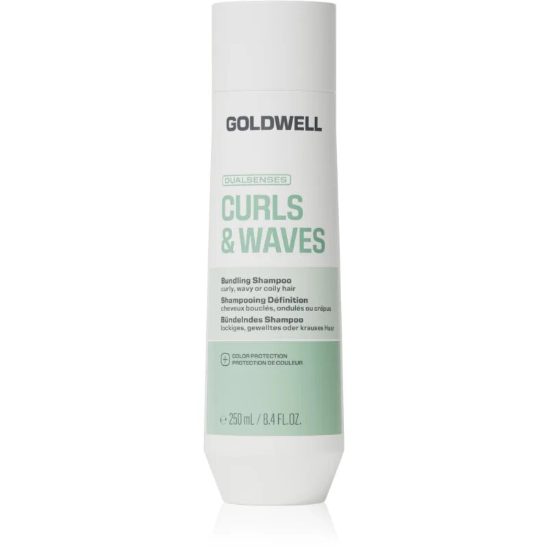 Goldwell Dualsenses Curls & Waves Bundling Shampoo sampon a hullámos és göndör hajra 250 ml