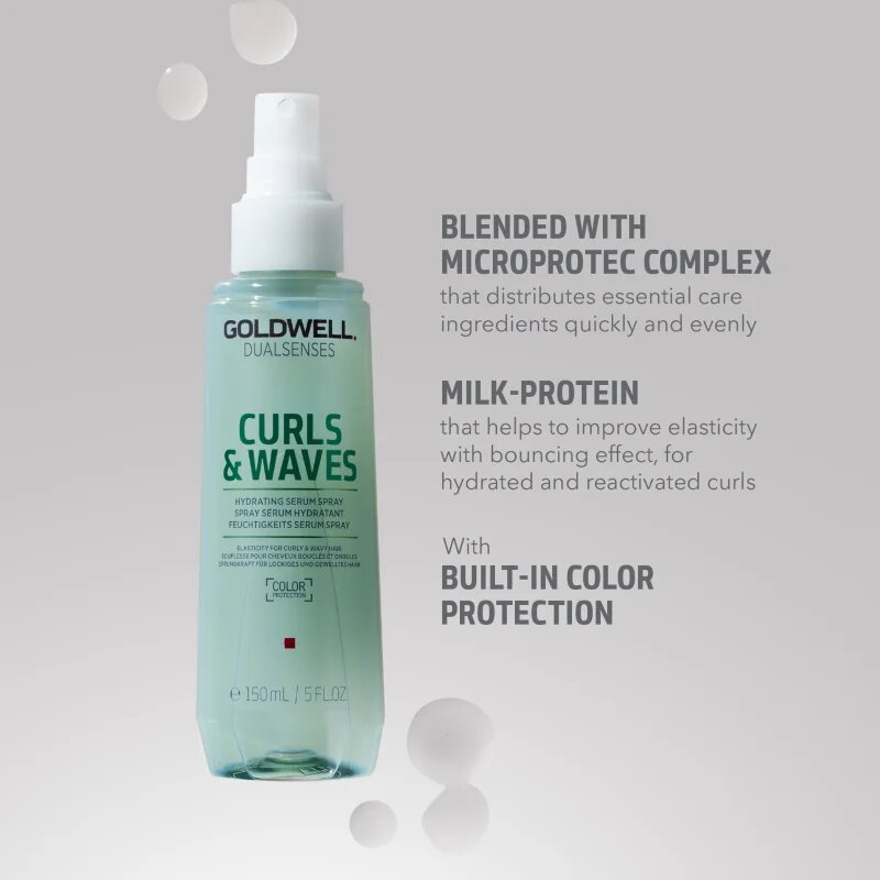 Goldwell Dualsenses Curls & Waves leöblítést nem igénylő szérum spray formában göndör hajra 150 ml