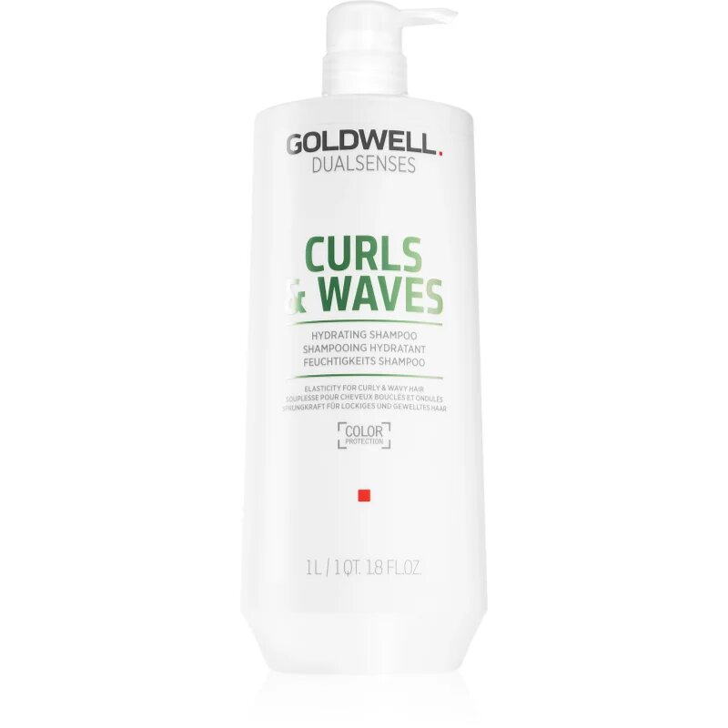 Goldwell Dualsenses Curls & Waves sampon hullámos és göndör hajra 1000 ml